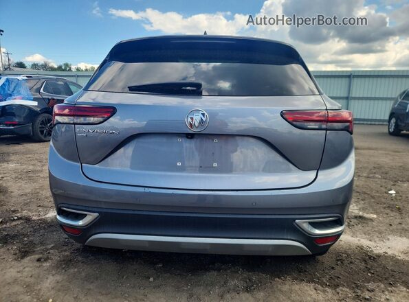 LRBFZPR48ND019456 2022 BUICK ENVISION Gray Вид ззаду