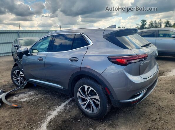 LRBFZPR48ND019456 2022 BUICK ENVISION Gray Задня ліва чверть