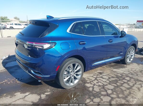 LRBFZRR47ND011179 2022 BUICK ENVISION Blue 