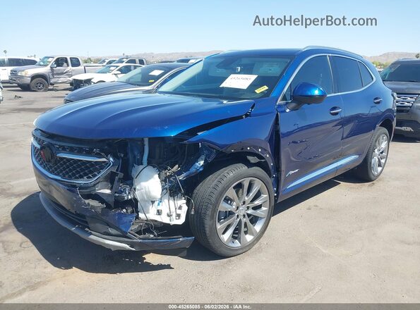 LRBFZRR47ND011179 2022 BUICK ENVISION Blue 