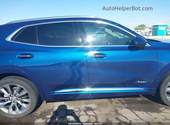 LRBFZRR47ND011179 2022 BUICK ENVISION Blue 