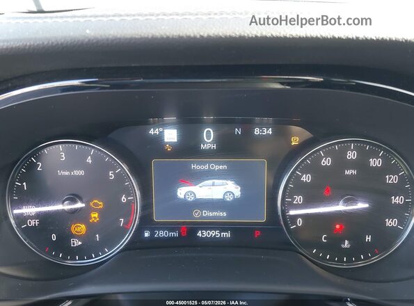 LRBFZRR49ND143411 2022 BUICK ENVISION Gray უკანა სავარძლების ხედი