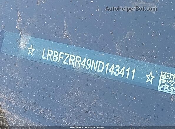 LRBFZRR49ND143411 2022 BUICK ENVISION Gray ძრავის განყოფილების ხედი