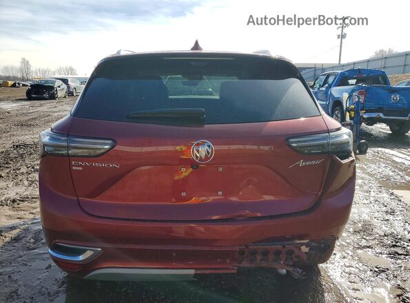 LRBFZSR41PD153408 2023 BUICK ENVISION Burgundy უკანა ხედი