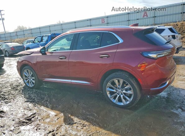 LRBFZSR41PD153408 2023 BUICK ENVISION Burgundy უკანა მარცხენა