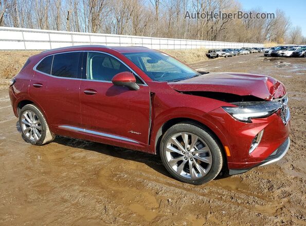 LRBFZSR41PD153408 2023 BUICK ENVISION Burgundy წინა მარჯვენა