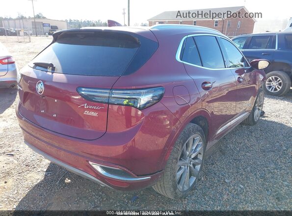 LRBFZSR42PD233848 2023 BUICK ENVISION Red Задня права чверть