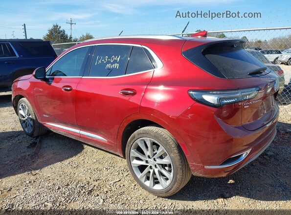 LRBFZSR42PD233848 2023 BUICK ENVISION Red Задня ліва чверть