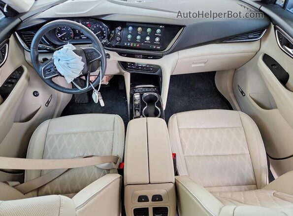 LRBFZSR47PD155678 2023 BUICK ENVISION White Вид панелі приладів