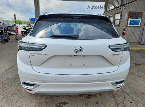 LRBFZSR47PD155678 2023 BUICK ENVISION White Вид ззаду