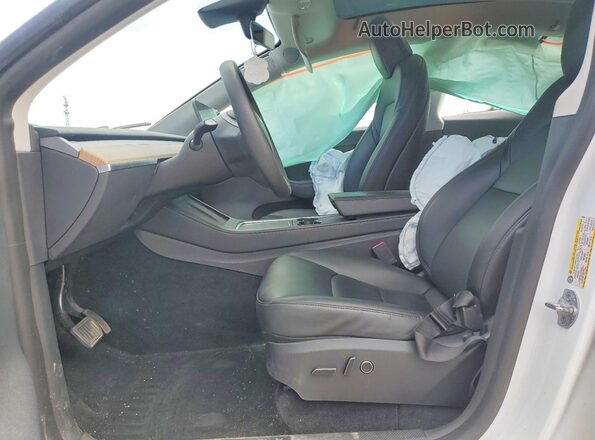 LRWYGDEE6PC110034 2023 TESLA MODEL White Սալոնի դիմացի տեսք