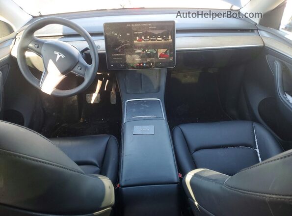 LRWYGDFD5PC071930 2023 TESLA MODEL Gray წინა პანელის ხედი