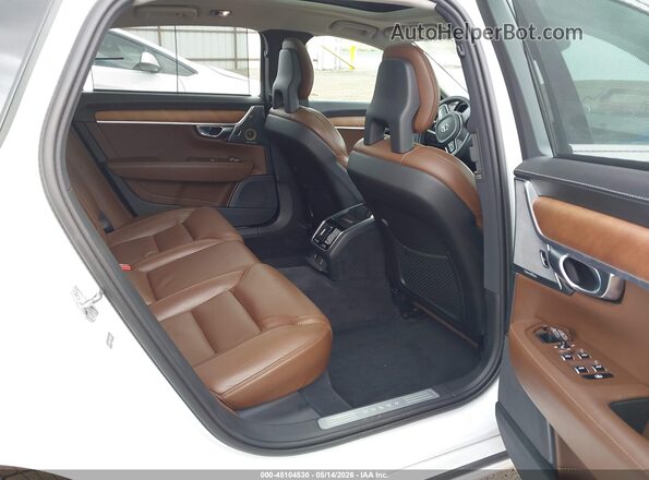 LVY992ML3JP005725 2018 VOLVO S90 White Vista de la etiqueta del VIN