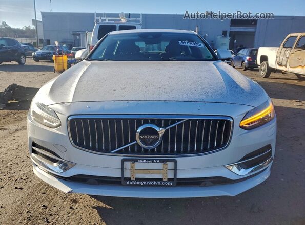 LVY992ML6JP008358 2018 VOLVO S90 White 