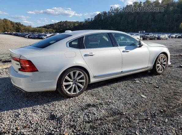 LVY992ML7JP008529 2018 VOLVO S90 White უკანა მარჯვენა