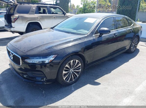 LVYA22MK9LP178192 2020 VOLVO S90 Black Vista tres cuartos delantera izquierda