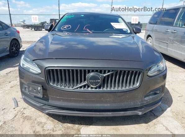 LVYA22ML4MP195489 2021 VOLVO S90 Gray Widok zestawu wskaźników