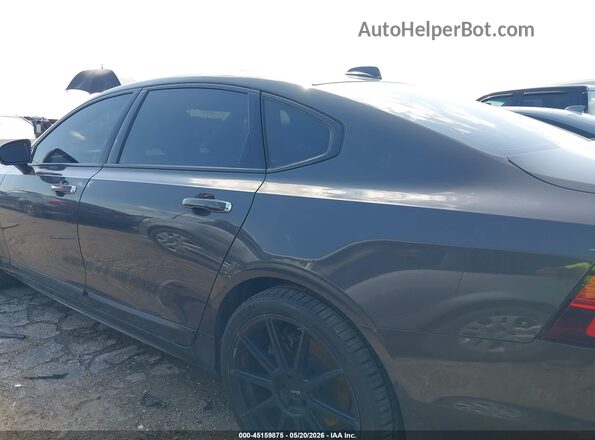 LVYA22ML4MP195489 2021 VOLVO S90 Gray Widok wnętrza 360 stopni