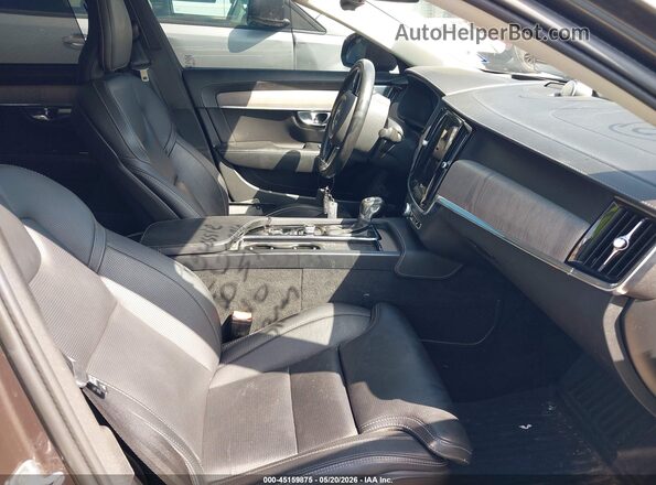 LVYA22ML4MP195489 2021 VOLVO S90 Gray Widok wnętrza z przodu