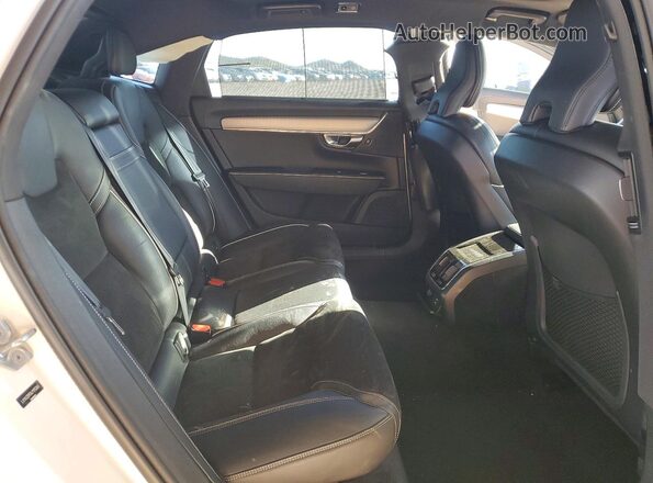 LVYA22MTXLP175343 2020 VOLVO S90 White უკანა სავარძლების ხედი
