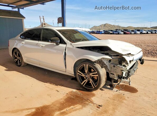 LVYA22MTXLP175343 2020 VOLVO S90 White წინა მარჯვენა