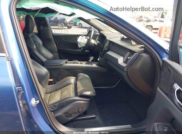 LYV102DM4KB287829 2019 VOLVO XC60 Синий Вид салона спереди