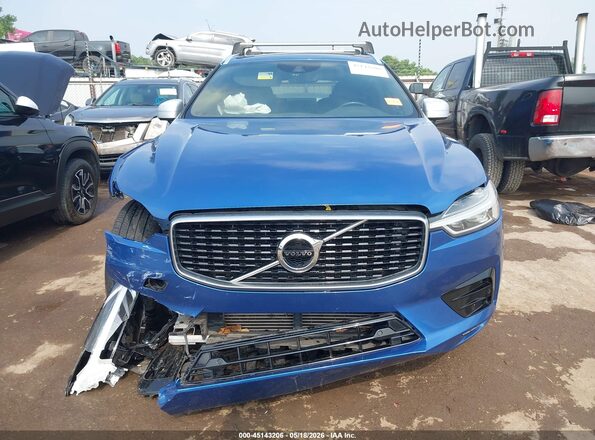 LYV102DM4KB287829 2019 VOLVO XC60 Синий Вид щитка приборов