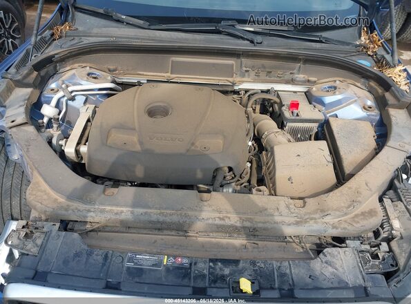 LYV102DM4KB287829 2019 VOLVO XC60 Синий Вид сзади