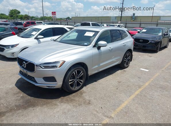 LYV102RK7JB082298 2018 VOLVO XC60 Silver წინა მარცხენა ხედი სამი მეოთხედიდან