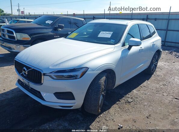 LYVA22RK2KB227405 2019 VOLVO XC60 White Առջևի ձախ երեք քառորդ տեսարան