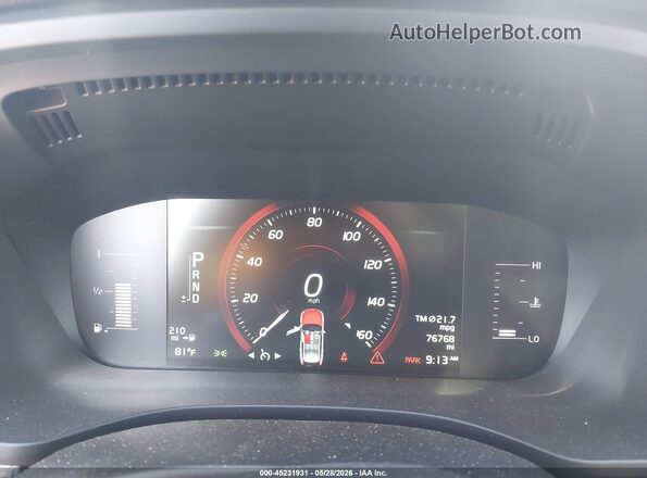 LYVA22RK2KB227405 2019 VOLVO XC60 White Հետևի նստատեղերի տեսք