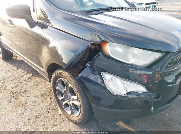 MAJ3P1RE0JC214831 2018 FORD ECOSPORT Black წინა ხედი