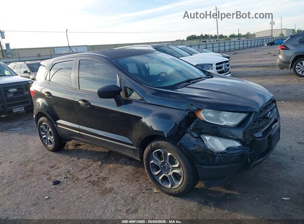 MAJ3P1RE0JC214831 2018 FORD ECOSPORT Black უკანა სალონის ხედი