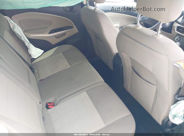 MAJ3P1RE9JC235001 2018 FORD ECOSPORT White Vista de la etiqueta del VIN