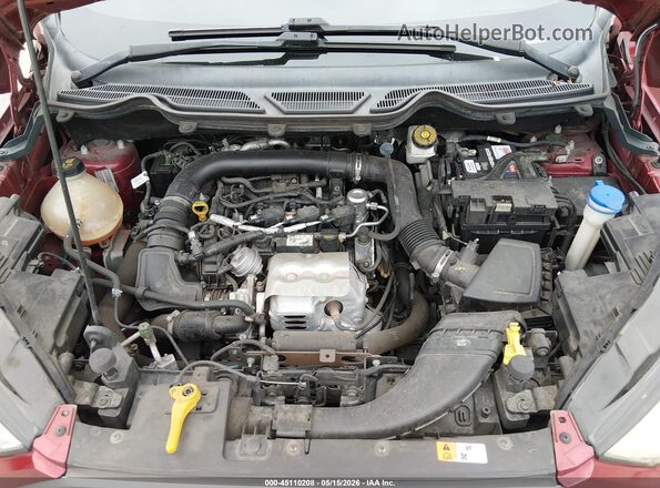 MAJ3P1TE0JC158429 2018 FORD ECOSPORT Burgundy 