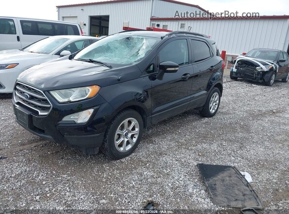 MAJ3P1TE0JC241326 2018 FORD ECOSPORT Black წინა მარცხენა ხედი სამი მეოთხედიდან