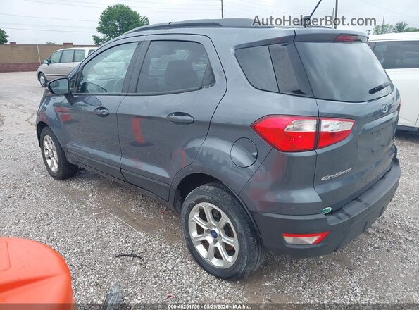 MAJ3P1TE1JC176275 2018 FORD ECOSPORT Gray Задня ліва чверть