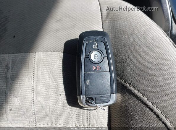MAJ3P1TE2JC242168 2018 FORD ECOSPORT Blue Вид панелі приладів