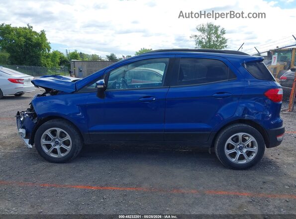 MAJ3P1TE2JC242168 2018 FORD ECOSPORT Blue Панорамний вид салону 360°