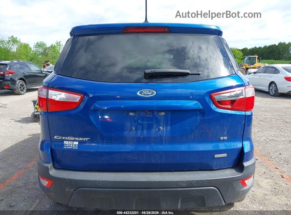 MAJ3P1TE2JC242168 2018 FORD ECOSPORT Blue 