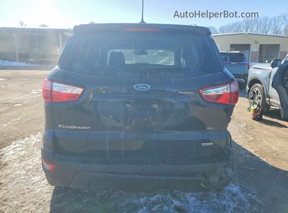 MAJ3P1TE3JC232135 2018 FORD ECOSPORT Черный Вид сзади