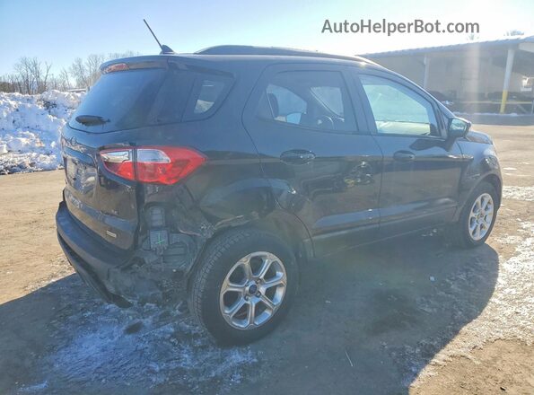 MAJ3P1TE3JC232135 2018 FORD ECOSPORT Черный Задняя правая четверть