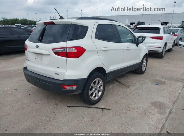 MAJ3P1TE3JC247010 2018 FORD ECOSPORT White Trasero derecho
