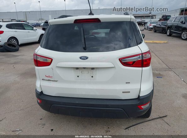 MAJ3P1TE3JC247010 2018 FORD ECOSPORT White 