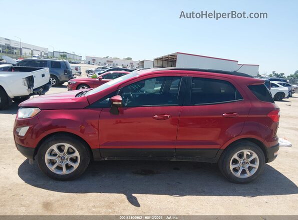 MAJ3P1TE7JC214690 2018 FORD ECOSPORT Red 