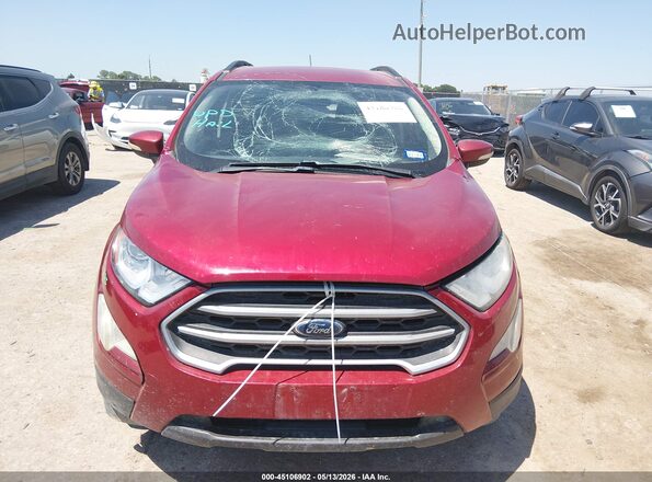 MAJ3P1TE7JC214690 2018 FORD ECOSPORT Red 