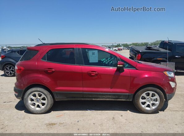 MAJ3P1TE7JC214690 2018 FORD ECOSPORT Red 