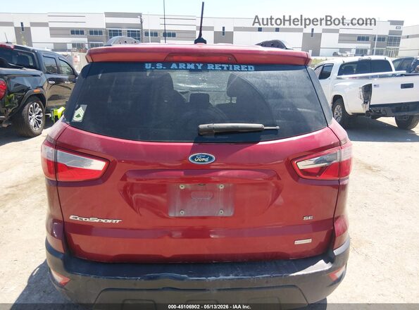 MAJ3P1TE7JC214690 2018 FORD ECOSPORT Red 