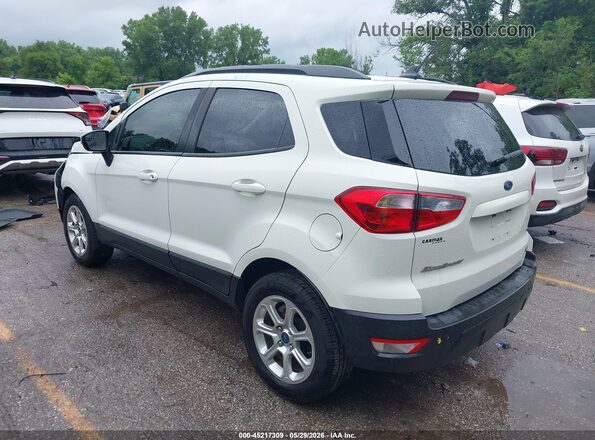 MAJ3P1TE8JC206775 2018 FORD ECOSPORT White Հետևի ձախ
