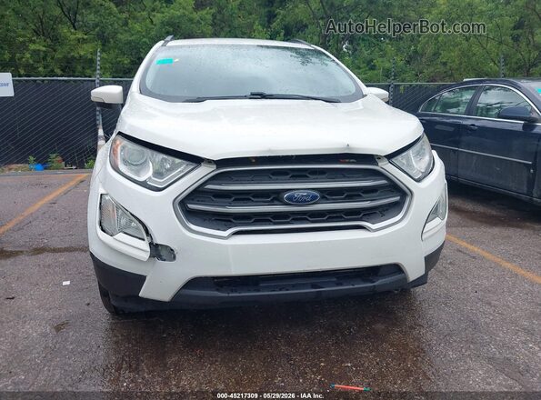 MAJ3P1TE8JC206775 2018 FORD ECOSPORT White Դիմացի տեսք